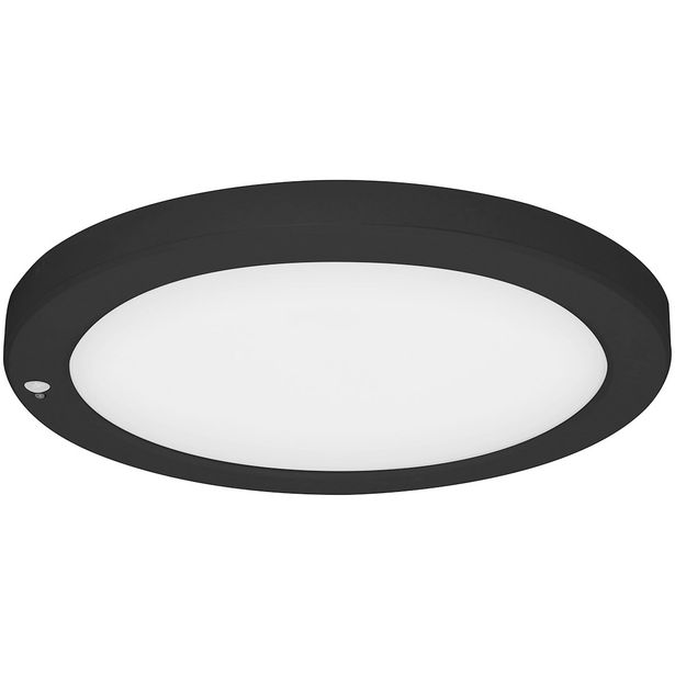 Valaisinkehys Malmbergs Edge PIR Ø33cm musta