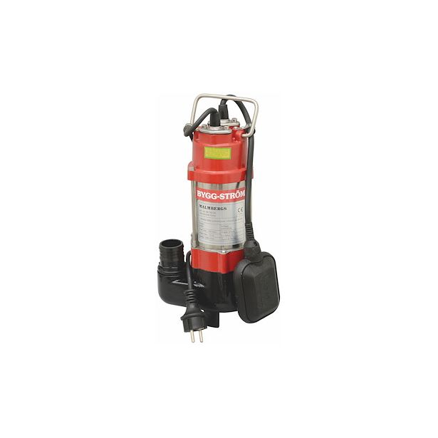Tyhjennyspumppu Malmbergs 150l/min, 250W, rst
