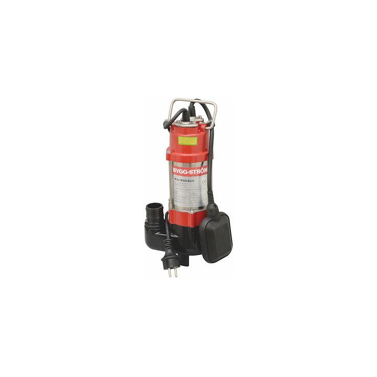 Tyhjennyspumppu Malmbergs 150l/min, 250W, rst