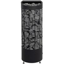 Sähkökiuas Mondex Kalla 2.0 E2W WIFI, 9.0kW, 8-15m³, erillinen ohjaus, musta