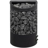 Sähkökiuas Mondex Teno 2.0 M, 9.0kW, 8-13m³, kiinteä ohjaus, musta
