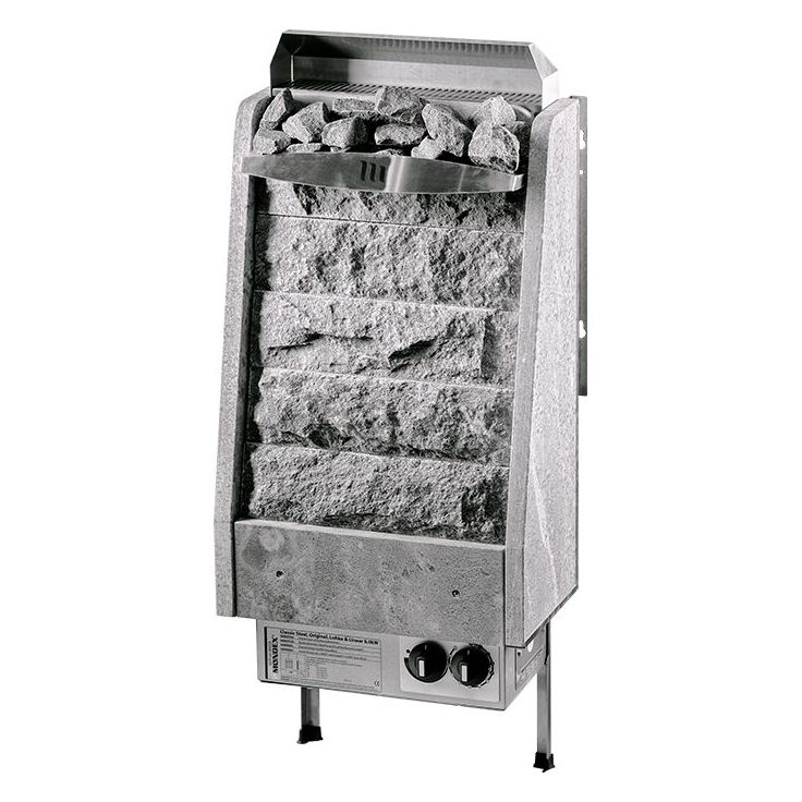 Sähkökiuas Mondex Ukko, 6kW, 5-8m³, kiinteä ohjaus