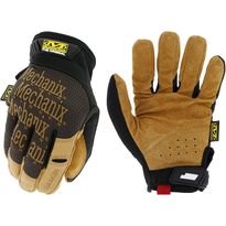 Työhanskat Mechanix Wear Durahide™ Original® nahka, musta/ruskea, eri kokoja