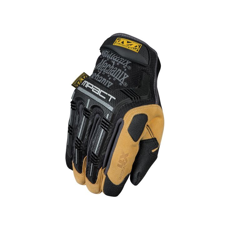 Työhanskat Mechanix Wear M-Pact 4X Black/Brown, koko M