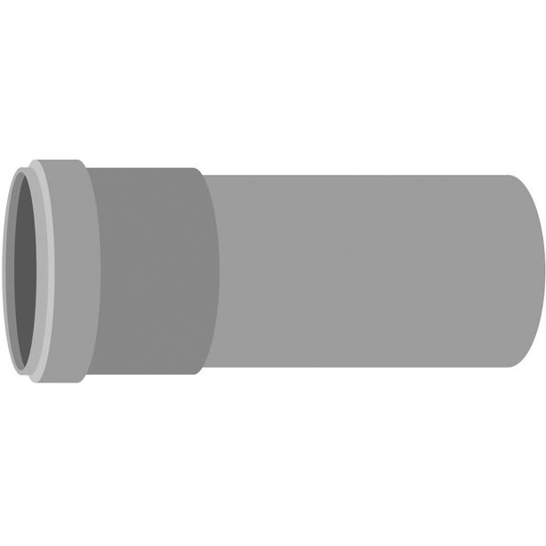 Viemärin muhviputki Meltex, HT, SN8, Ø110x2000 mm