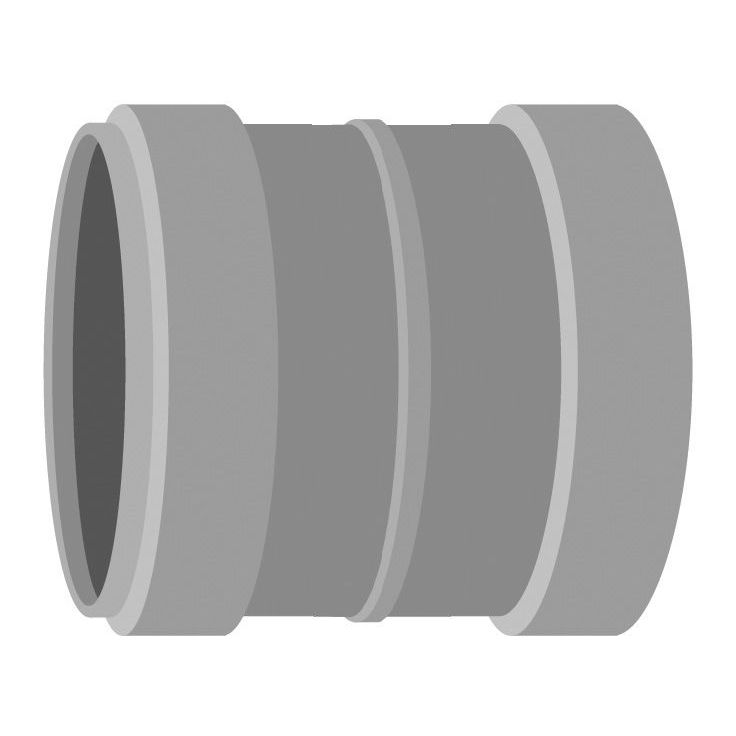 Viemärin kaksoismuhvi Meltex, HT, Ø32 mm