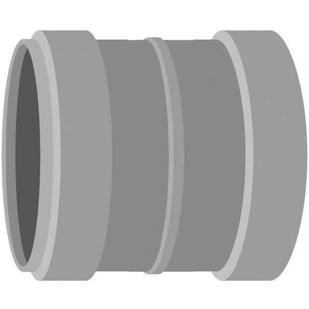Viemärin kaksoismuhvi Meltex, HT, Ø110 mm