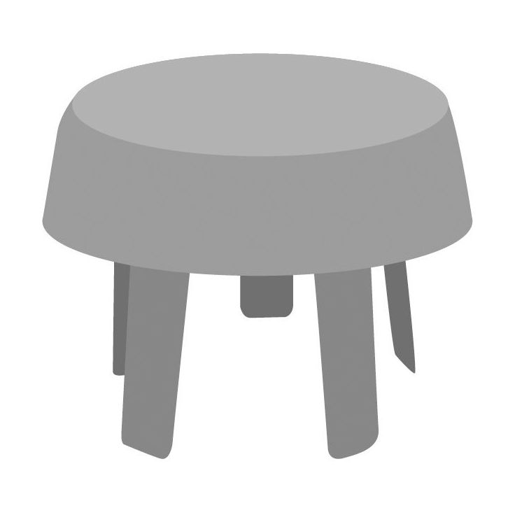 Ilmastusputken säätöventtiili Meltex, Ø110 mm, Merika 132, harmaa