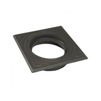 Valurautakehys Meltex, Ø315 mm, nelikulmainen, 450x450 mm, korkeus 150 mm, 40 tn