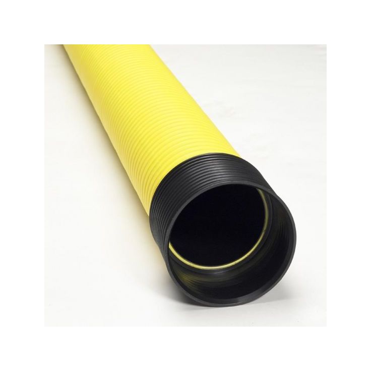 Kaapelinsuojaputki Meltex, TEL B, Ø140/120 mm x 6 m, keltainen, tupla
