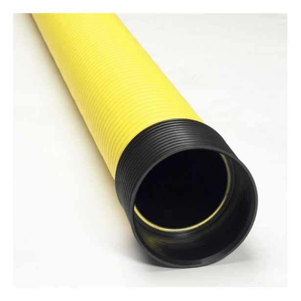 Kaapelinsuojaputki Meltex, TEL B, Ø75/62 mm x 6 m, keltainen, PE, tupla
