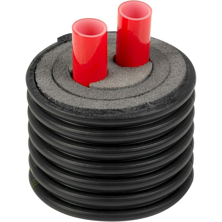 Lämpöjohtoputki Meltex MX-Radiflex Twin, Ø40+40/160 mm, PN6