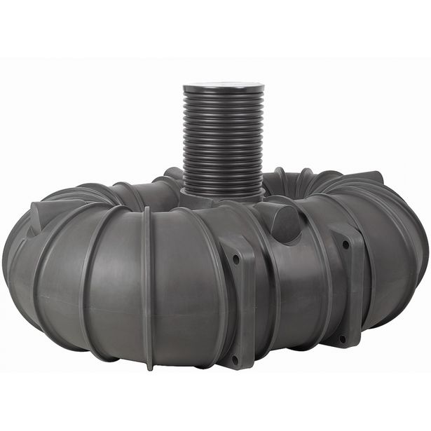 Lokasäiliö Meltex MX-Luja 5000 L, huoltoluukulla