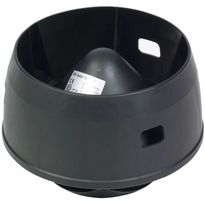 MX-huippuimurin 120E/125 moottoriosa vaimennettu, musta, Verkkokaupan poistotuote