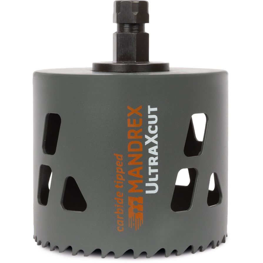 TCT-reikäsaha Mandrex UltraXcut MXqs, Ø70mm