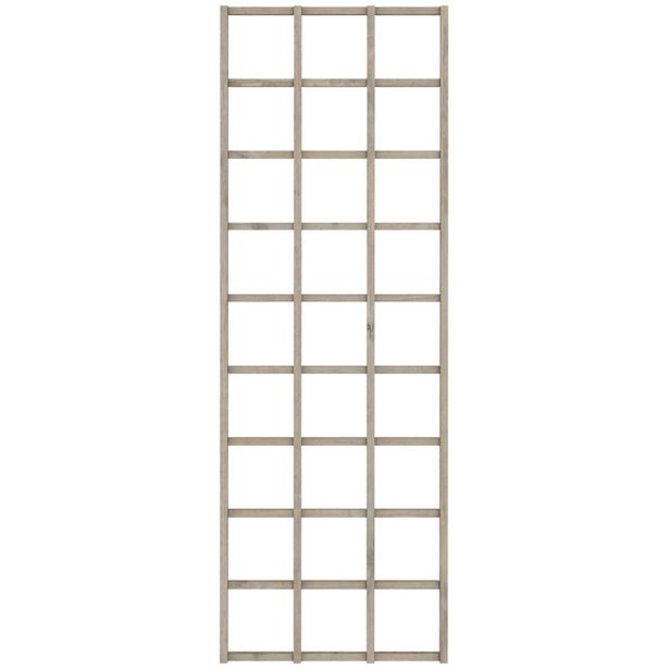 Köynnösritilä Miljöökoriste, 60x3x180cm, vaaleanharmaa
