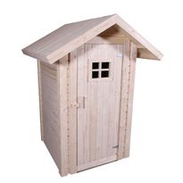 Puucee Miljöökoriste, harjakatto, puuvalmis