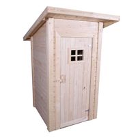 Puucee Miljöökoriste, pulpettikatto, puuvalmis