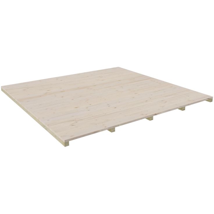 Pihavajan lattia 2x2m (Tee-se-itse)