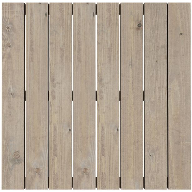 Puulaatta Miljöökoriste, 80x80x3cm, eri värejä