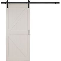 Liukuovi Mirror Line Ladon Ovi -valmispaketti, 1067 mm, valkoinen