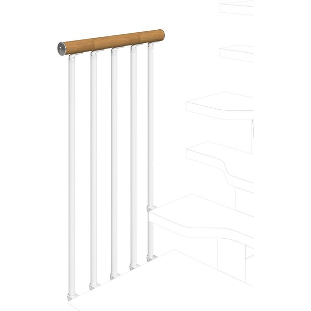 Käsijohde Rintal Mini -portaisiin, porrastasanteelle