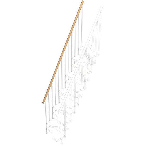 Käsijohde Rintal Mini -portaisiin, 11 askelmalle