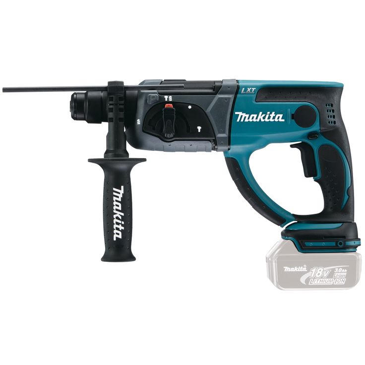 Akkuporavasara Makita LXT DHR202Z, SDS-Plus, 18V, ilman akkua
