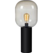 Pöytävalaisin Markslöjd Brooklyn, 56cm, musta/savu