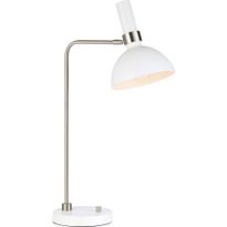 Pöytävalaisin Markslöjd Larry valkoinen/teräs