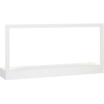 Seinähylly valaisimella Markslöjd Pablo Xl, 60x30x15cm, valkoinen