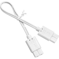 Jatkojohto Markslöjd Combine, male-male, 15cm, valkoinen