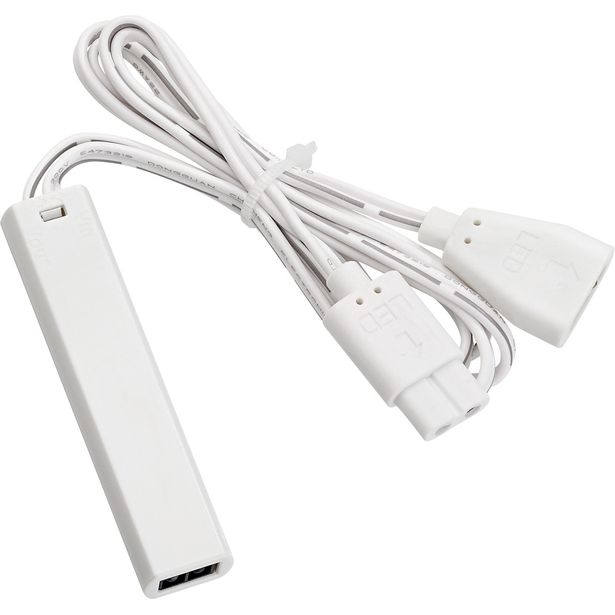 Liiketunnistin Markslöjd Combine, johdolla, valkoinen