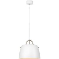 Riippuvalaisin Markslöjd Spin valkoinen/teräs