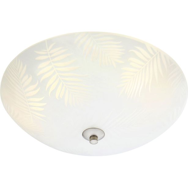 Plafondi Markslöjd Blad Ø43cm valkoinen/teräs