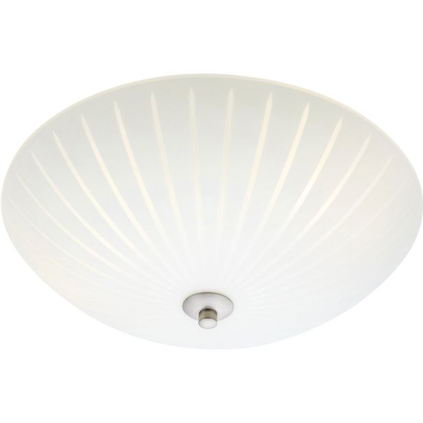 Plafondi Markslöjd Cut Ø35cm valkoinen/teräs