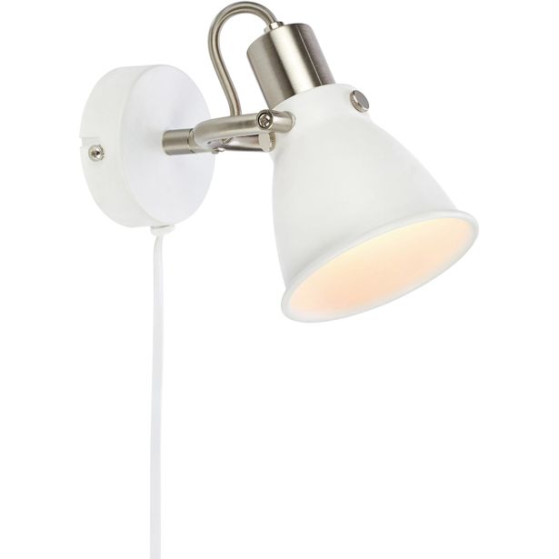 Seinäspotti Markslöjd Alton valkoinen