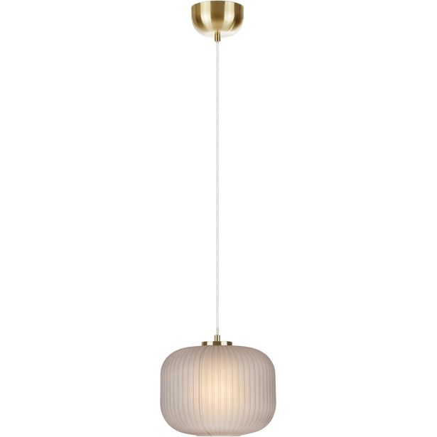 Riippuvalaisin Markslöjd Sober harjattu messinki/savu