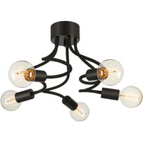 Plafondi Markslöjd Medusa 5-osainen musta