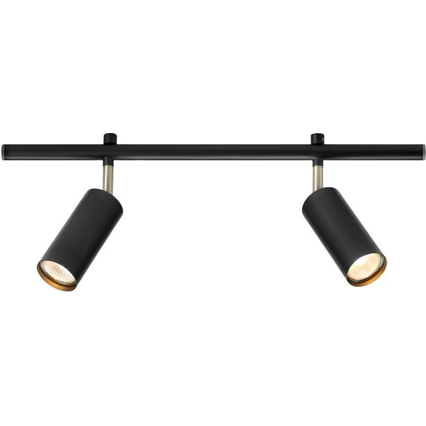 Spottivalaisin Markslöjd Expand Cylinder, GU10, 50cm, musta