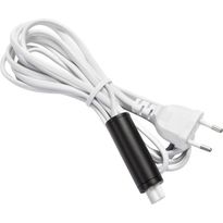 Valaisinjohto Markslöjd Expand, pistokkeella ja katkaisijalla, 3.5m, musta