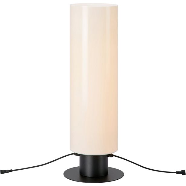 Ulkolattiavalaisin Markslöjd Garden 24 Cylinder, 70cm, 12W, valkoinen 