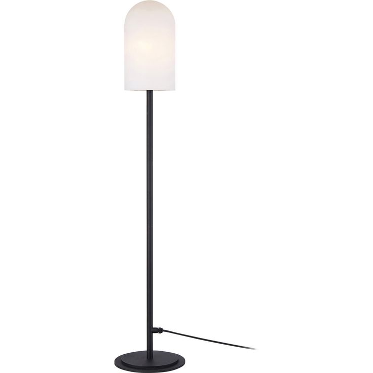 Lattiavalaisin ulkokäyttöön Markslöjd Afternoon 128cm musta/valkoinen