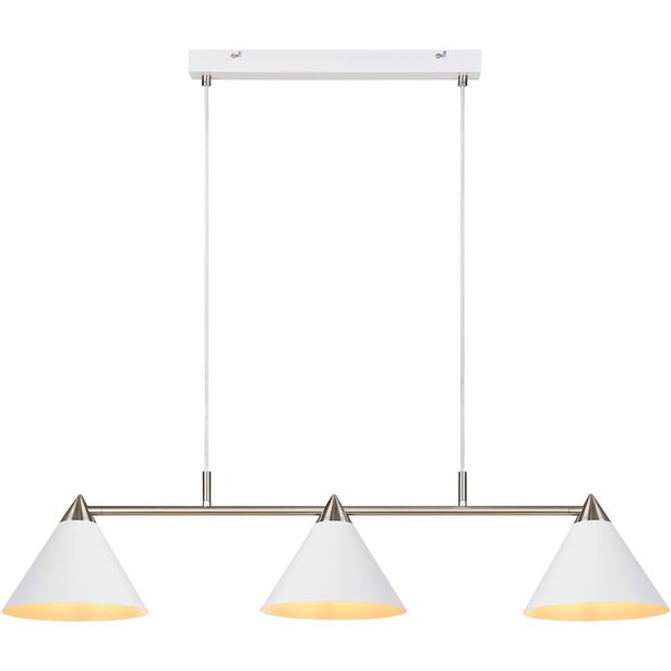 Riippuvalaisin Markslöjd Klint, valkoinen