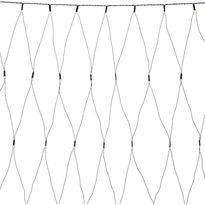 Valoverkko Markslöjd Garden 24, 140 LED-valoa, 3000K, 2x2m musta