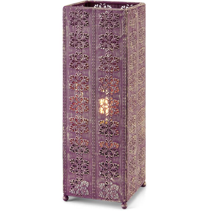 Pöytävalaisin Markslöjd Agra violetti