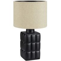 Pöytävalaisin Markslöjd Cuscini musta/beige