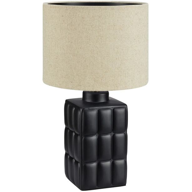 Pöytävalaisin Markslöjd Cuscini musta/beige