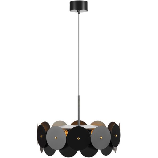 Riippuvalaisin Markslöjd Vegas musta/messinki