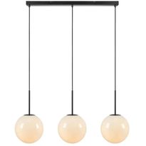 Riippuvalaisin Markslöjd Dione 3-osainen 105cm valkoinen/musta